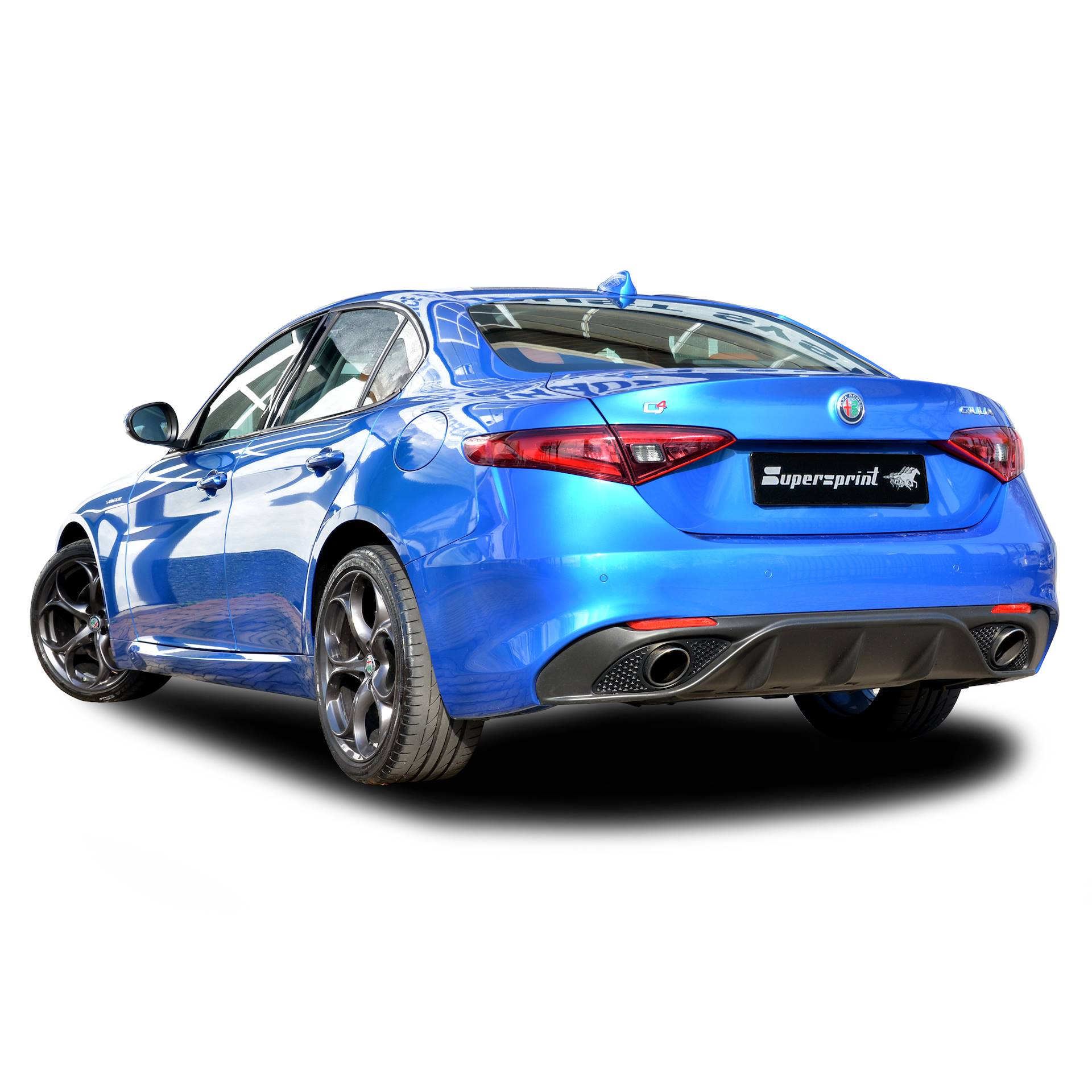 Nuovo Impianto di scarico per ALFA ROMEO GIULIA VELOCE Q4 2.0i Turbo (280 Hp) 2016 ->